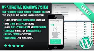 WP Attractive Donations System - Easy Stripe & Paypal donations | Codecanyon Scripts and Snippets