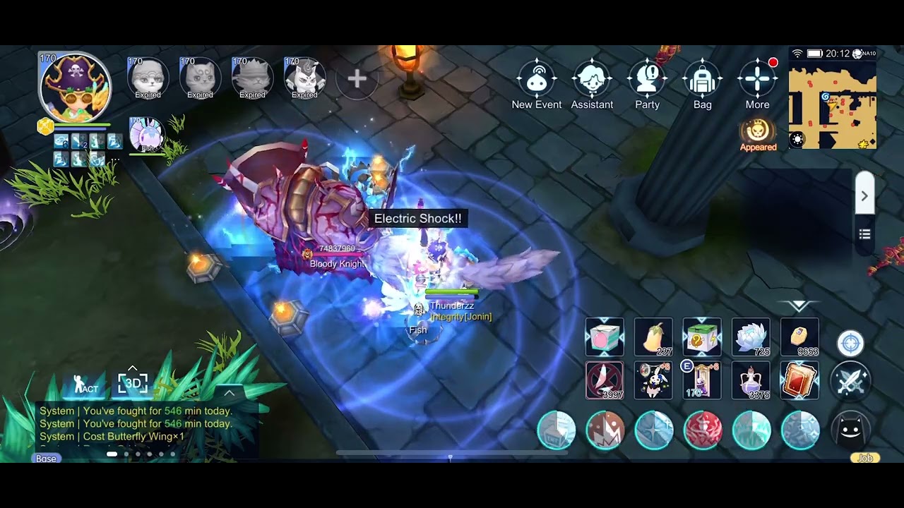 [Ragnarok M] 1-shot Apocalypse MVP(BK) by Stella Hunter traps