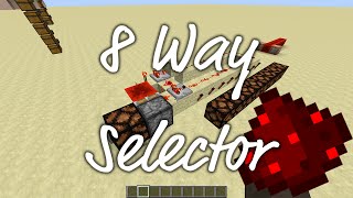 Redstone Tutorial: 8 Way-Selector | Jaybee