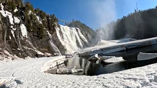 Beautiful Waterfall Scenes After the Ice Melts Away ، Canada 🇨🇦 