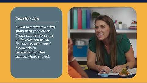 Module 3, Video 8: Essential Words (PRISMS)