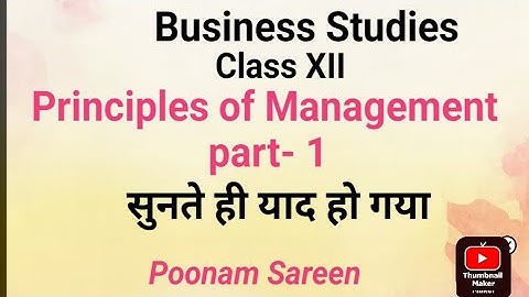 Business StudiesClass XII HenryFayol