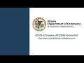 Illinois road to recovery with illinois department of commerce and economic opportunity