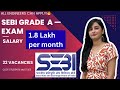 SEBI Grade A 2025: 1.8 Lakh Salary | 22 IT Vacancies | CS/IT Engineers Govt Job | Exam Date Out!