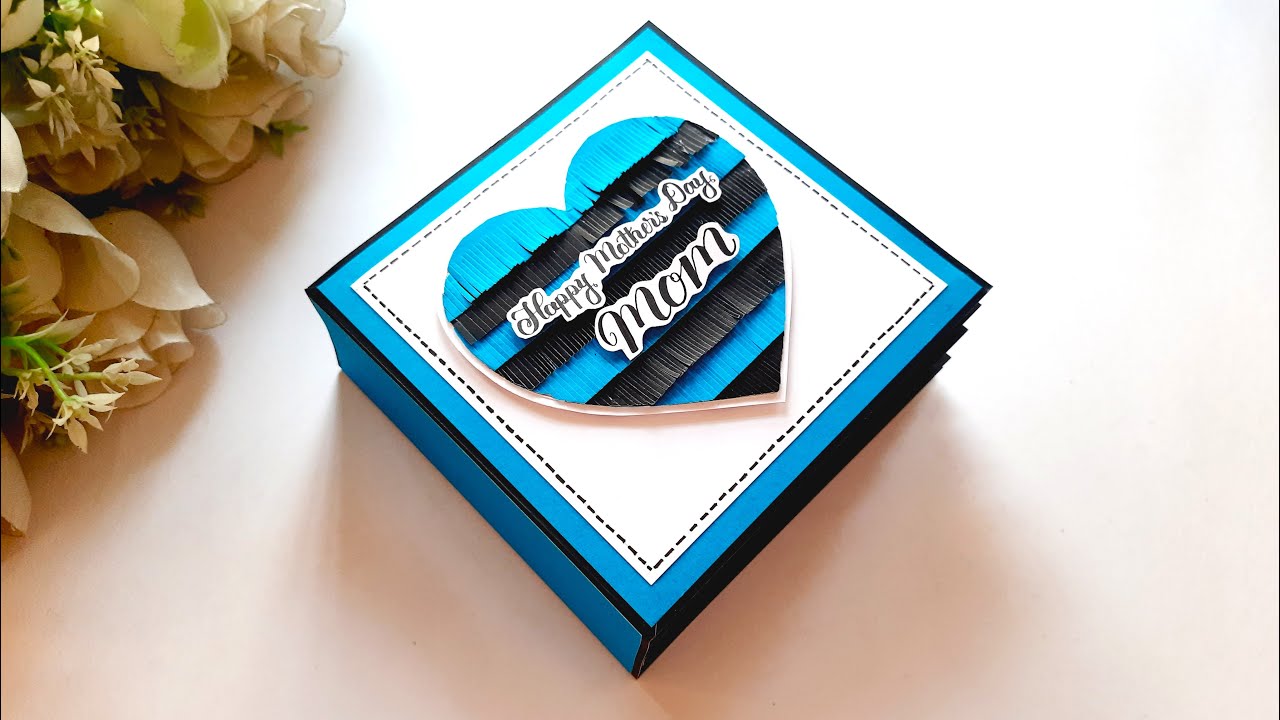 DIY - Mother's Day Scrapbook Idea | Beautiful Handmade Scrapbook for Mother's Day | Tutorial