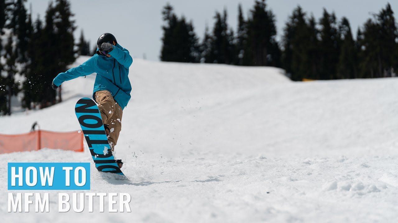 How To MFM Butter On A Snowboard YouTube