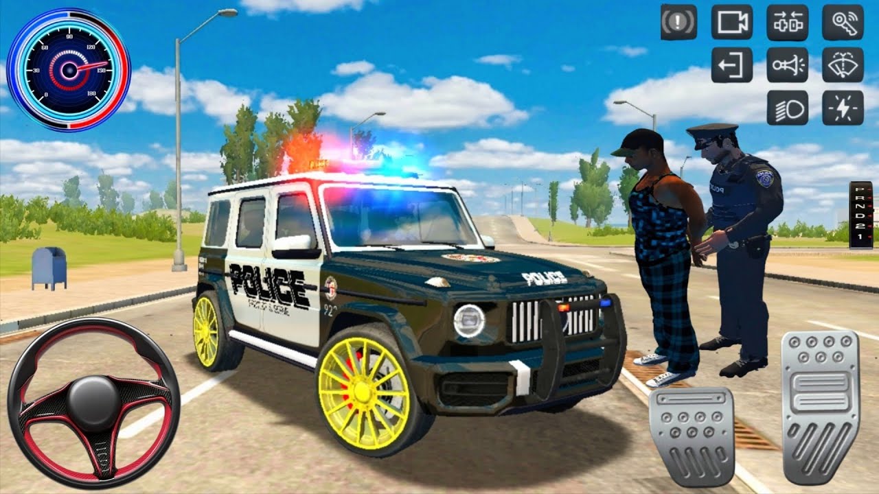 محاكي ألقياده سيارات شرطة العاب شرطة العاب سيارات العاب اندرويد Android Gameplay 