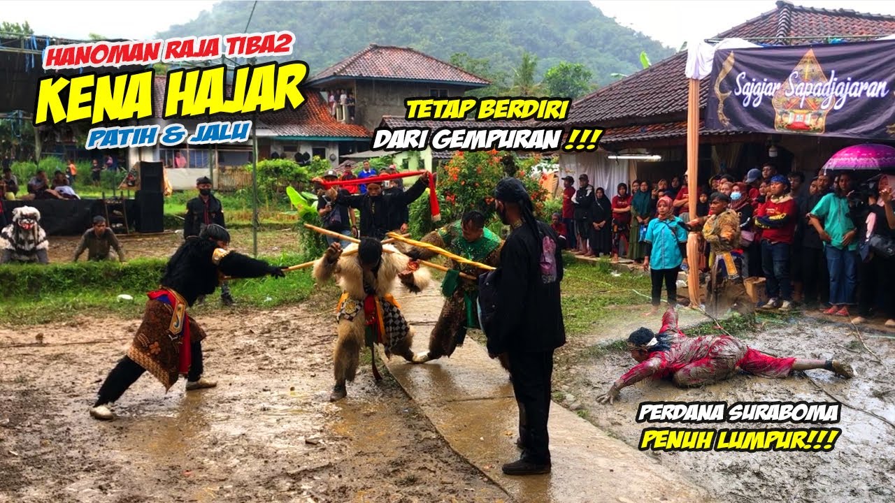 PERDANA- HANOMAN RAJA DIHAJAR PATIH JALU- BARONG SURABOMA PENUH LUMPUR❗❗ KUDA LUMPING MSP🔥BARGOLA TV
