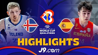 🇮🇸 Iceland vs 🇪🇸 Spain | J9 Basketball Highlights