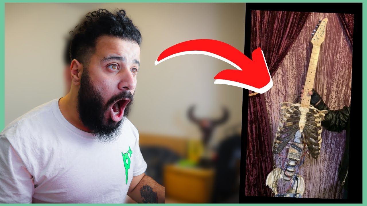 Il fabrique une guitare à partir du cadavre de son oncle !!!!??? (Presentation de la Skelecaster)