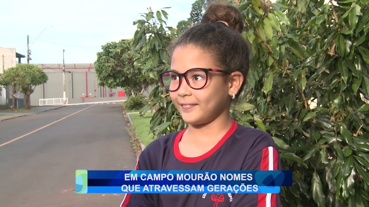 NOMES QUE ATRAVESSAM GERAÇÕES