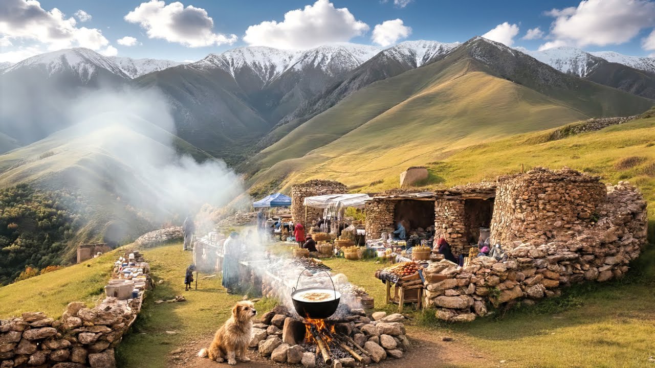 You Won't BELIEVE How This Nomadic Family Cooks at 12,000 Feet