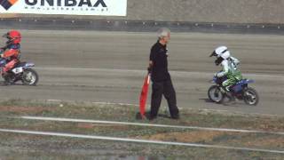 Miniżużel - 50cc: Weronika Urbańska z GUKS Speedway Wawrów (Toruń, 26.07.2014)