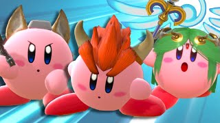 killing with EVERY Kirby copy ability in the second row