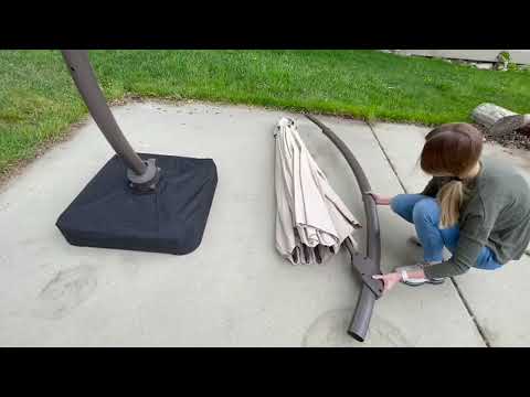 Cantilever Parasol Installation Video