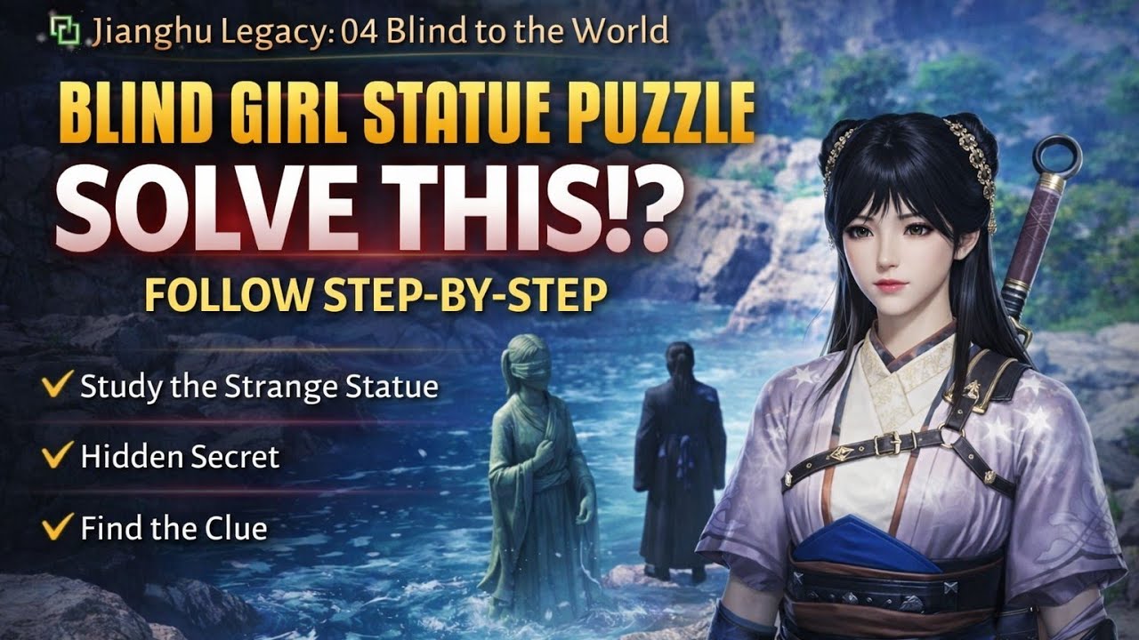 “Blind Statue Puzzle Solve | Where Winds Meet  Hindi/Urdu | Beginner Friendly”
