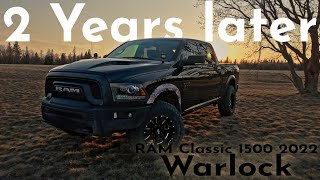 2 years later RAM Classic 1500 2022 Warlock