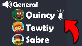 Making the real life Quincy VOICE ACTOR our Player 3 (BTD 6)