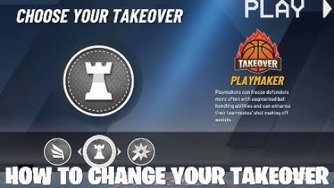 How to change your takeover in NBA 2K20