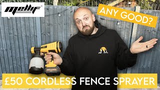 £50 Cordless HVLP Sprayer Review | Makita & DeWalt Battery Compatible!