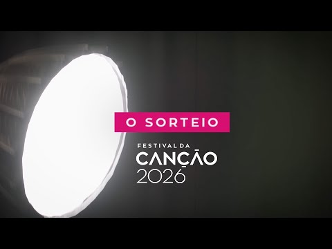 Sorteio das semifinais do Festival da Canção 2026