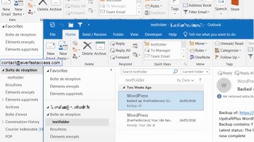 QuickModules Outlook VBA - Quickly manage your multiple email folders