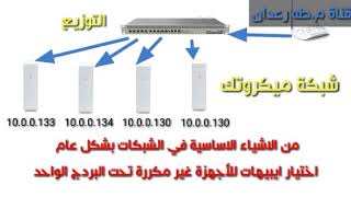 افهمها بسرعه ,اعرف ايبيهات اجهزة البث بسهولة | شبكات ميكروتك