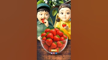 Squid Game AI Edible Candy Challenge ASMR #squidgame #ai #asmr