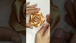 Diy Bunga Mawar Dari Pita Satin  Ribbon Rose