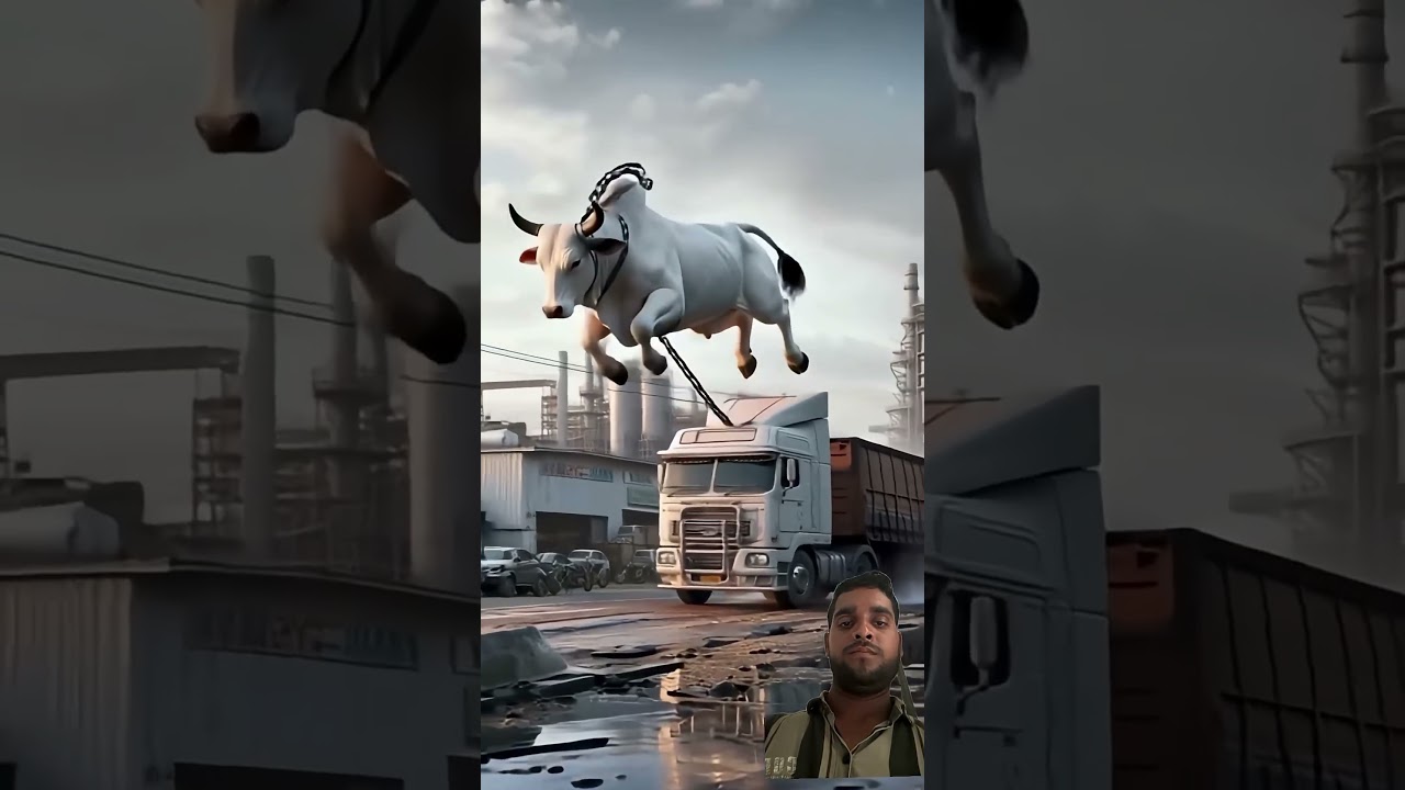 #bull #animals #automobile #facts #cow #animatedcartoon #funny #amazingfacts #ai #animation