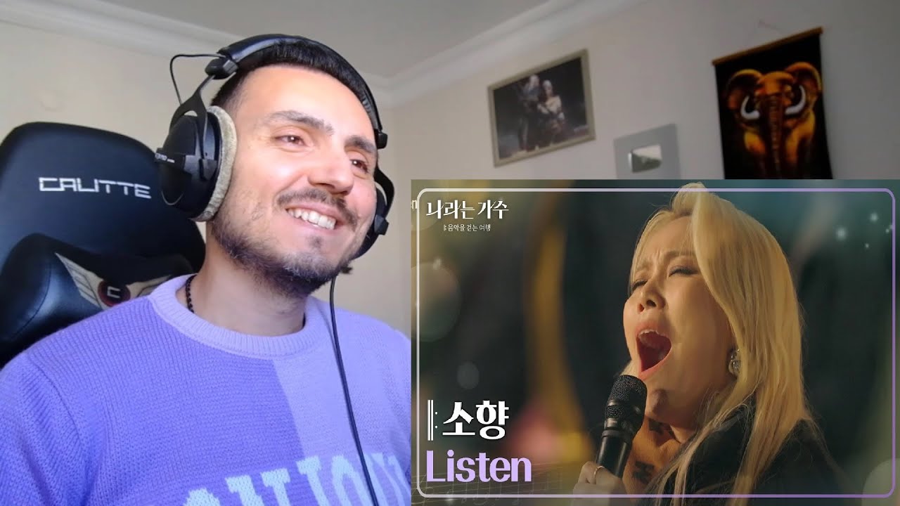 소향(Sohyang) - Listen [나라는 가수/Moving Voices] Reaction