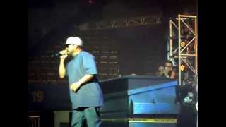 Ice Cube performs on NWA movie set for cast and crew Information