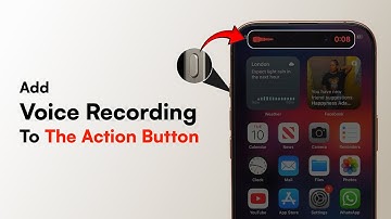 How to Add Voice Recording to the Action Button on iPhone?