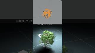 Blender 3D Proximity Cube and Plant Box