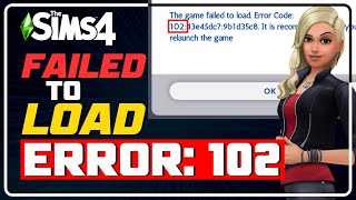 How to Fix SIMS 4 'Game Failed to Load' Error || FIX SIMS 4 Error Code 102 [5 TIPS] screenshot 5