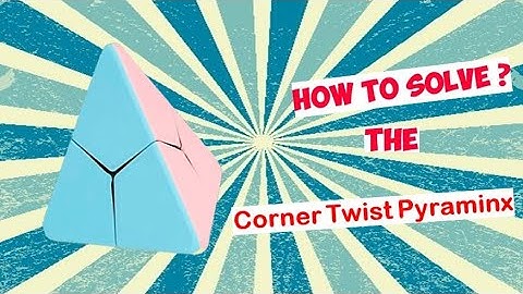 MoYu Corner Twist Pyraminx