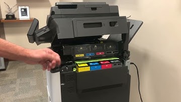 MX C357F C407P Toner Replacement