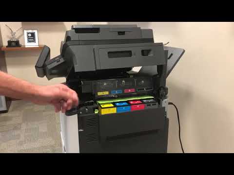MX C357F C407P Toner Replacement