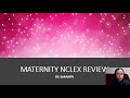 MATERNITY NCLEX REVIEW