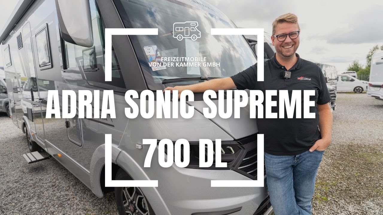Vollintegrierter Luxusliner mit Face to Face Sitzgruppe - Adria Sonic Supreme 700 DL