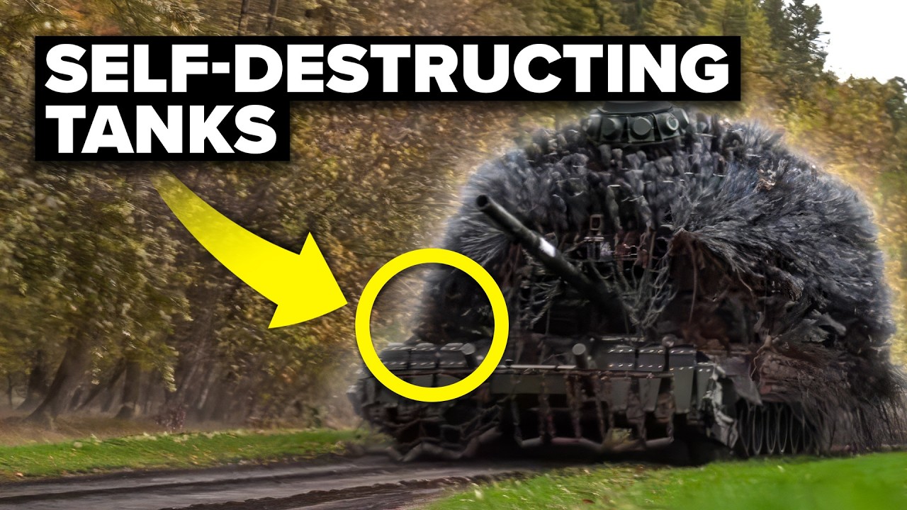 Русские танки гибнут от собственной брони… Вы не поверите, КАК