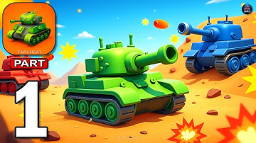Tank Craft 3D - Gameplay Walkthrough Part 1 - Tank Upgrade Army Commander (Android, iOS)