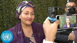 Global Citizen: UN Deputy Secretary-General Amina J. Mohammed urges action on Global Goals Global Citizen: UN Deputy Secretary-General Amina J. Mohammed urges action on Global Goals