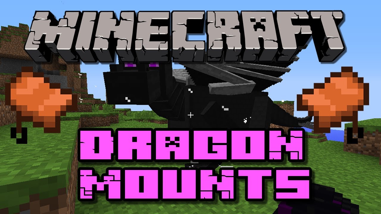 Minecraft Mods - Dragon Mounts v0.8 - YouTube