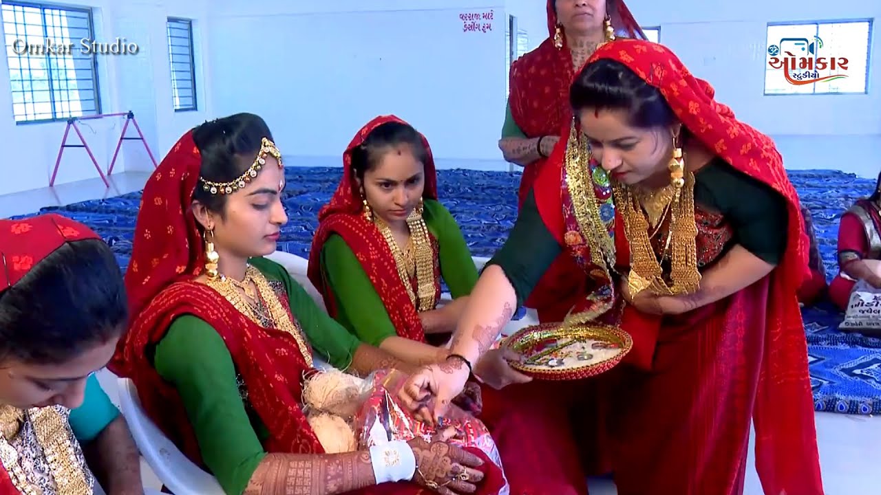 લાડકડી ના વર વેલા આવજો |maher wedding -payal & nilesh| gujrati lagan geet | Omkar Studio