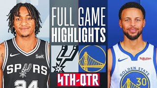 Golden State Warriors vs San Antonio Spurs HIGHLIGHTS 4th -QTR HD | 2024 NBA season | 3\/9\/2024