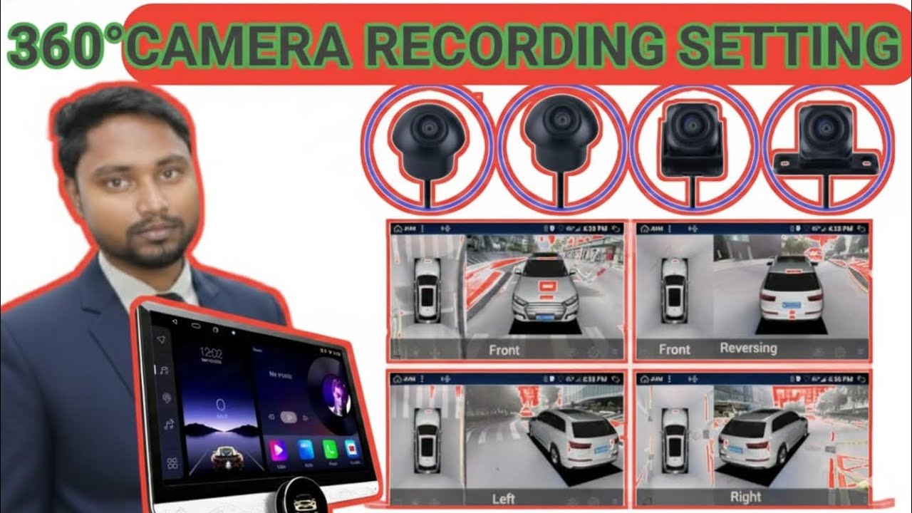 अपने CAR STEREO में 360°कैमरे की RECODING कैसे करे?।।NWD A133 