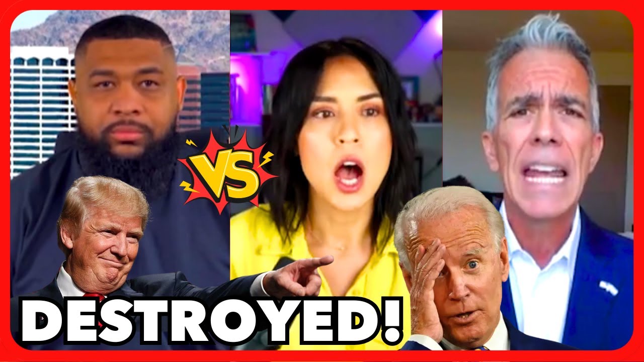 Officer Tatum TORCHES Leftists On Trump Biden Debate On Piers Morgan
