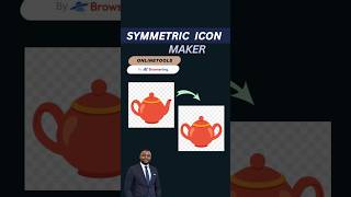 How to Create a Symmetric PNG Image in Just One Click. #onlinetools #tipsandtricks