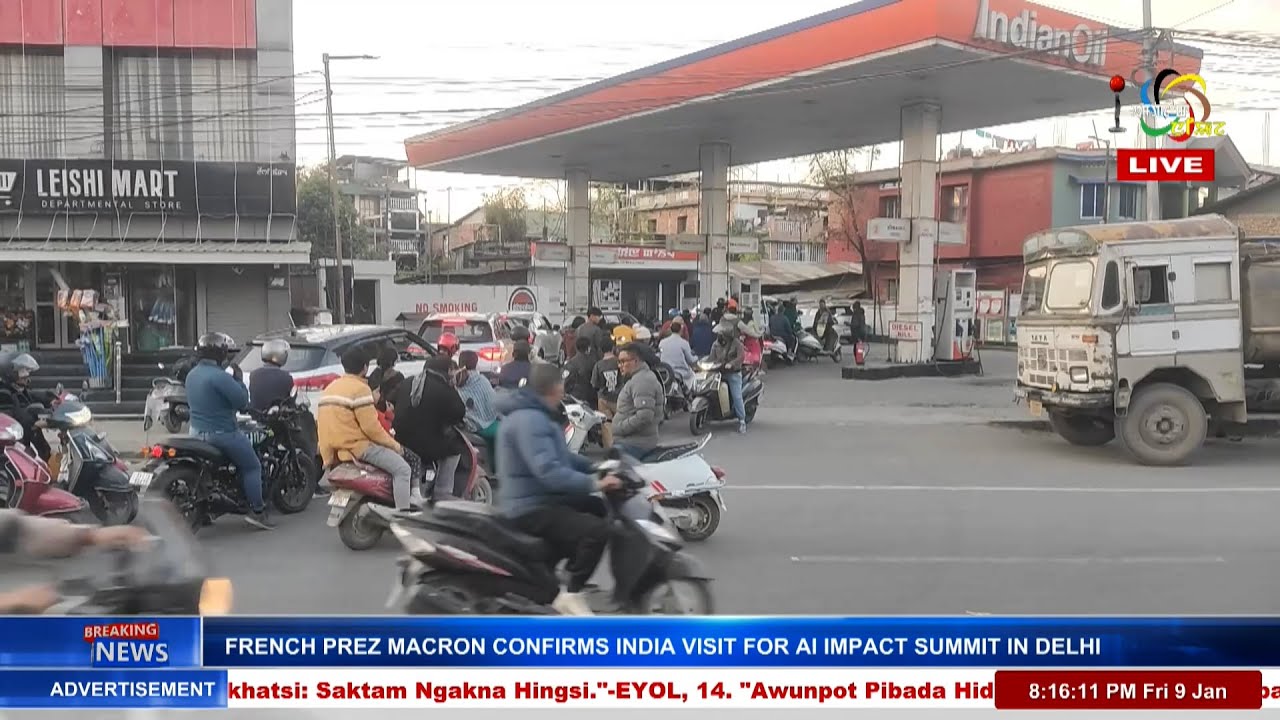 BOMB ATTACK AT OIL PUMP IN MOIRANG TRIGGERS PANIC BUYING ACROSS OIL PUMPS | 09 JAN 2026